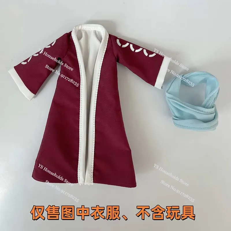 

1/12 фигурка обезьяны Д. Луффи, мини-черная ветровка, пустынный винно-красный длинное пальто, игрушки, аксессуар для 6 дюймов, Shf, цельный человек-солдат