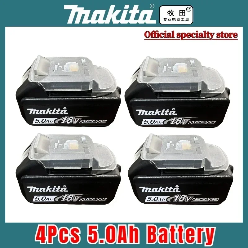 Origineel Zie + +   6Ah Makita 18V batterij BL1860B BL1840 BL1830B BL1850B BL1850 BL1860 BL1815 vervangende lithiumbatterij ✈