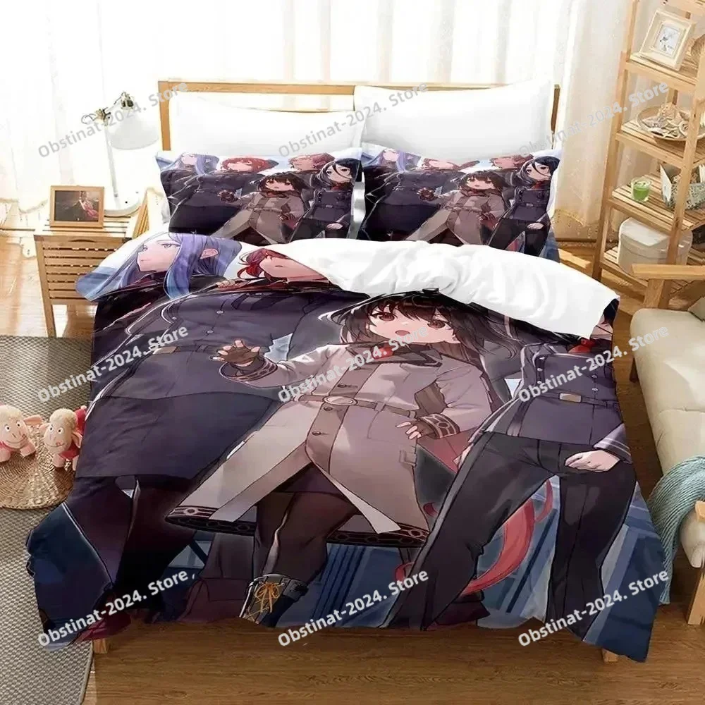 

Cartoon 86-Eighty Six Bedding set Printed Duvet Cover Pillowcase Single Double Queen Super King Size Sets