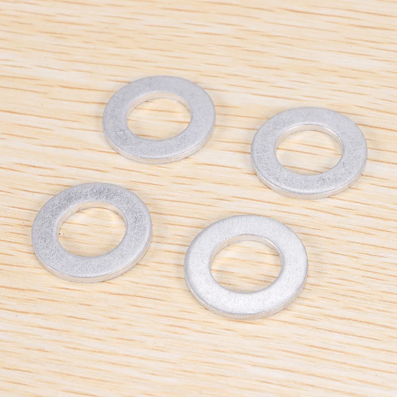 100PCS Oil Drain Plug Gaskets Crush Washers Seals Rings 12Mm Hole For Toyota For Scion For Lexus 90430-12031 9043012031