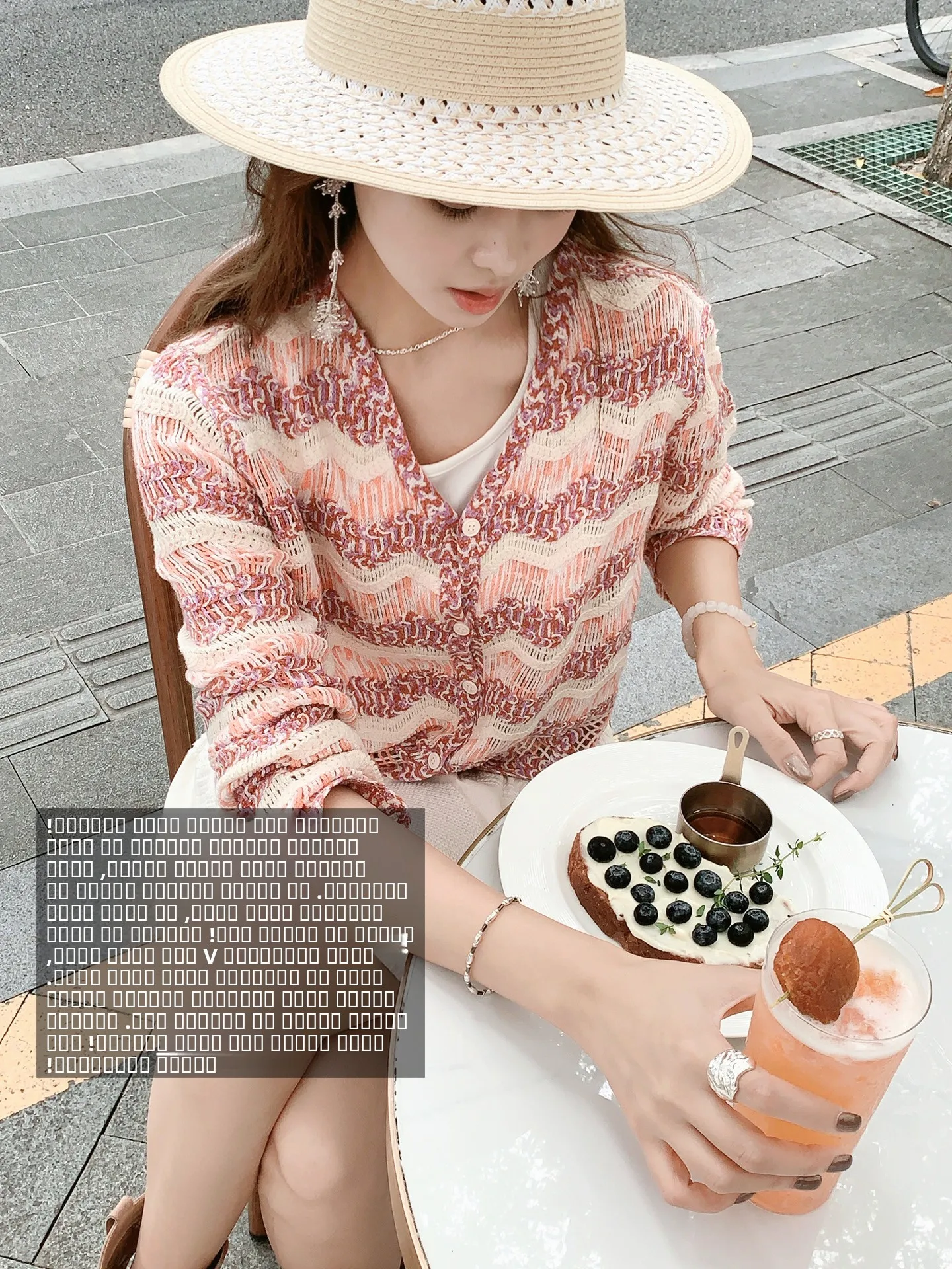 

Женский вязаный кардиган MeiYang с V-образным вырезом, цветочным узором и градиентной расцветкой, простой дизайн, длинный рукав