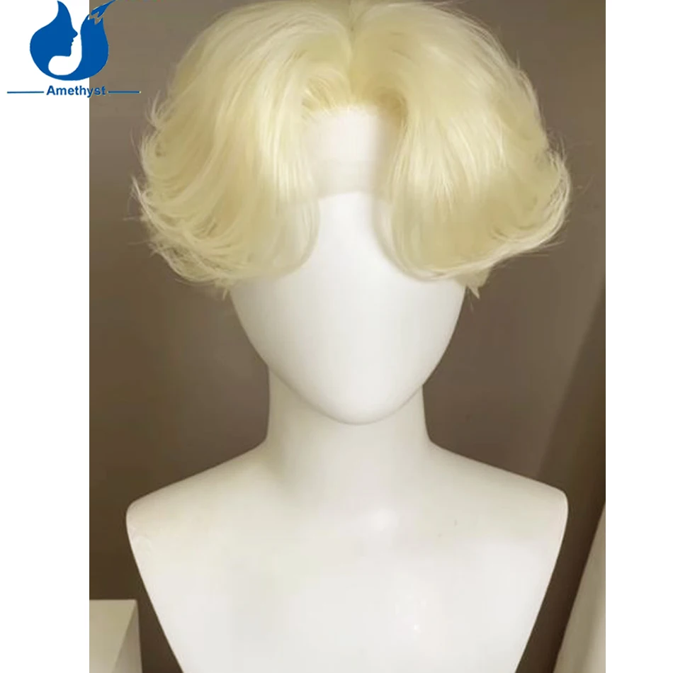 جمشت الطبقات الذئب قطع شقراء 613 موجة شعر مستعار شعر الإنسان 13x4 الدانتيل شعر مستعار أمامي قبل قطعها البرازيلي ريمي قصيرة بوب للرجال #2