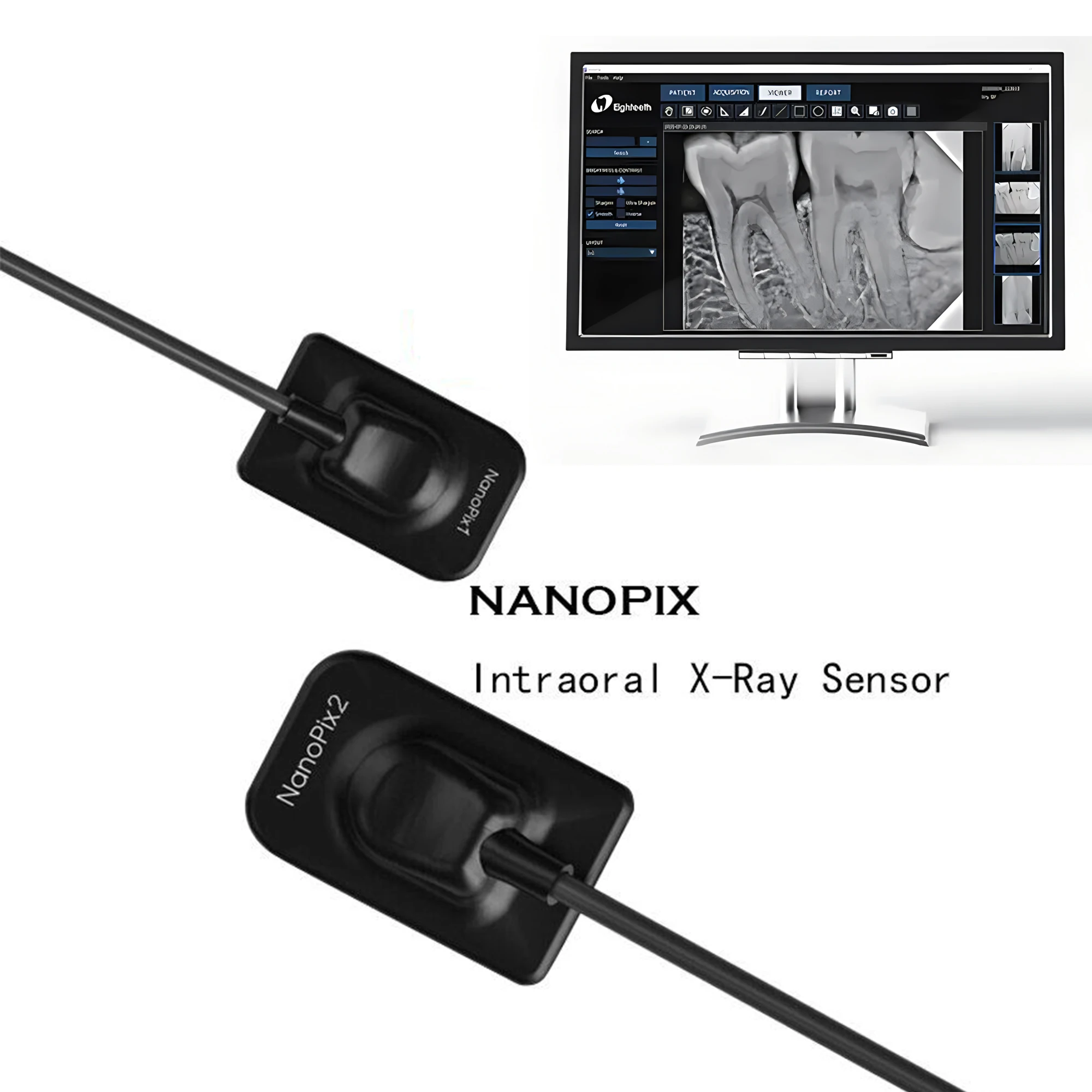 Dental  X-ray Sensor Nanopix Imaging System CMOS APS Dental Sensor X-Ray Image Digital System dental tools