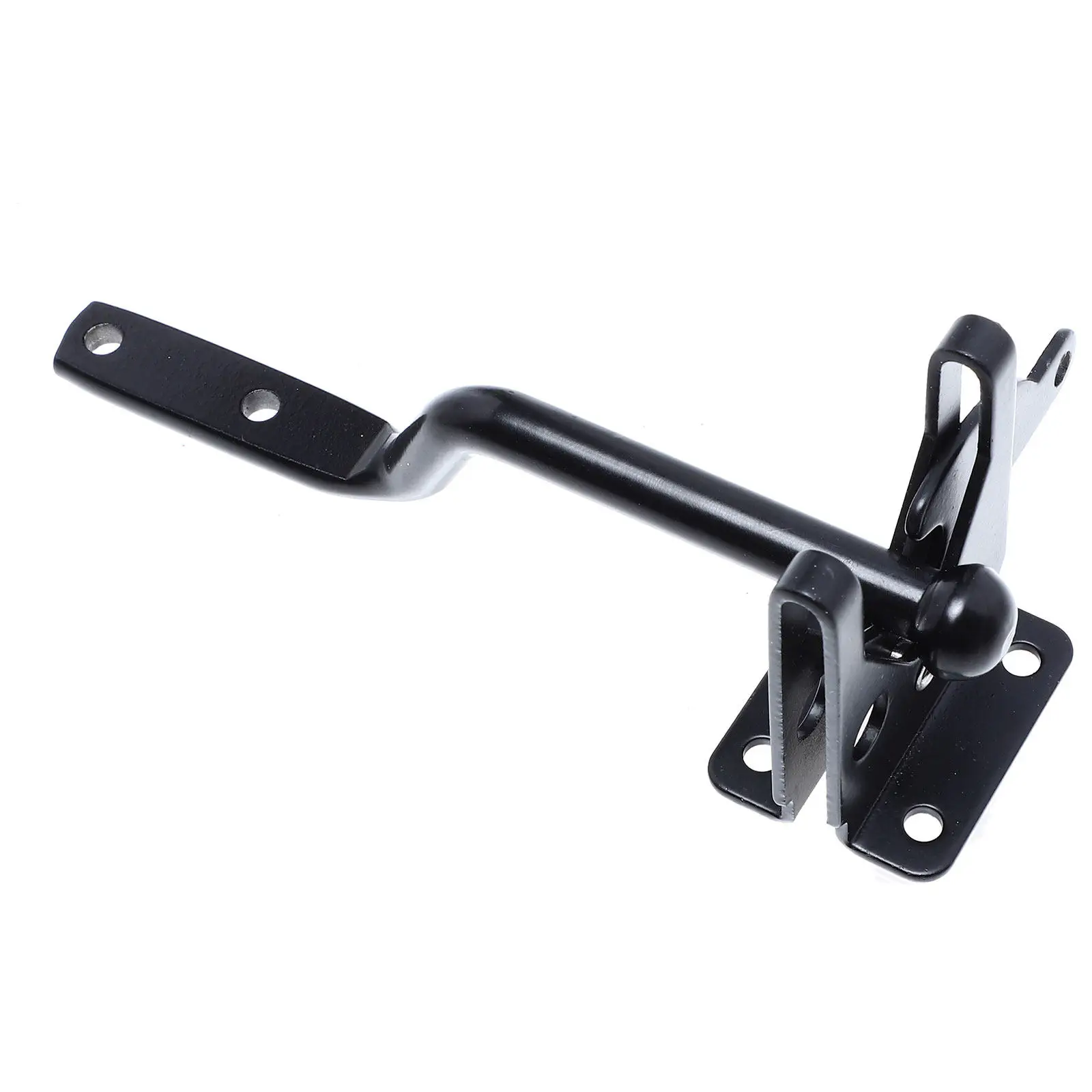 1Pcs Heavy Duty Carbon Steel Lever Fence Lock for Garden Wood Fence Gate Outdoor Security Latch Self Locking Gate Latch