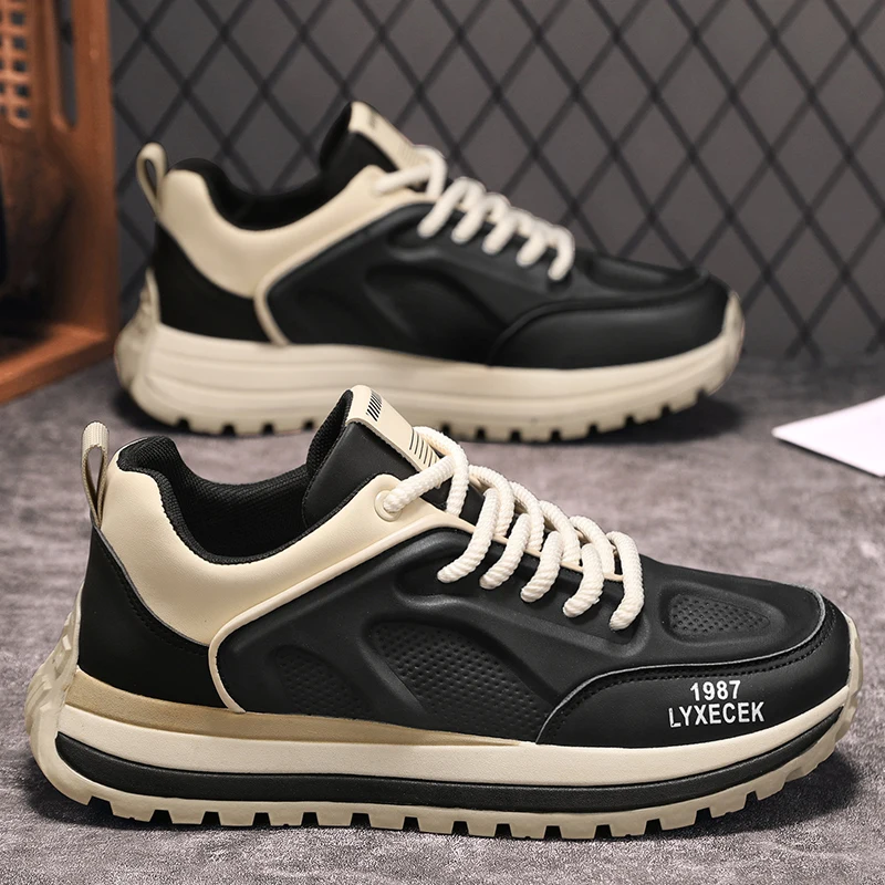 

Men's Breathable Lightweight Sneakers Casual Comfort Sports Running Tennis Fitness Jogging Shoes for Male