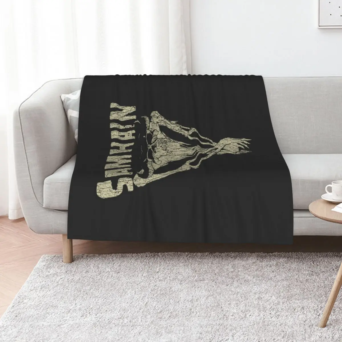 Samhain Scarecrow 1983 Throw Blanket Extra Large Throw Decorative Throw warm for winter Tourist Beautifuls Large Blankets