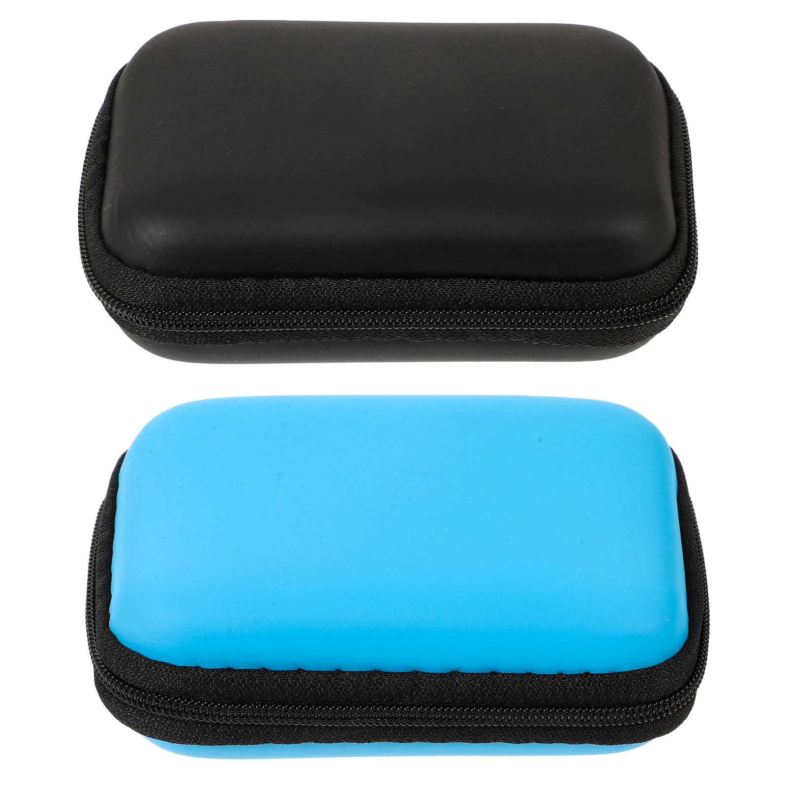

2Pcs BlackNavy HardShell CarryingCase for StorageBox Travel Accessories Organizers ComputerAccessories