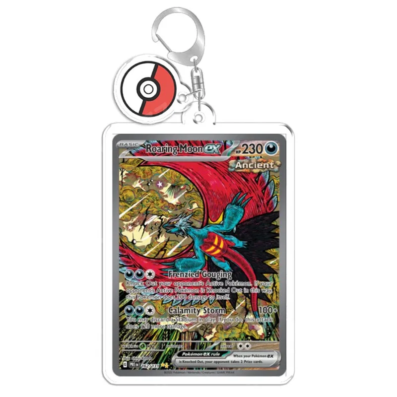 For Pokemon Legendary Pokémon EX Collection Eevee Original Acrylic Selfmade Cute Cartoon For Anime Keychain Pendant Toy Gift 