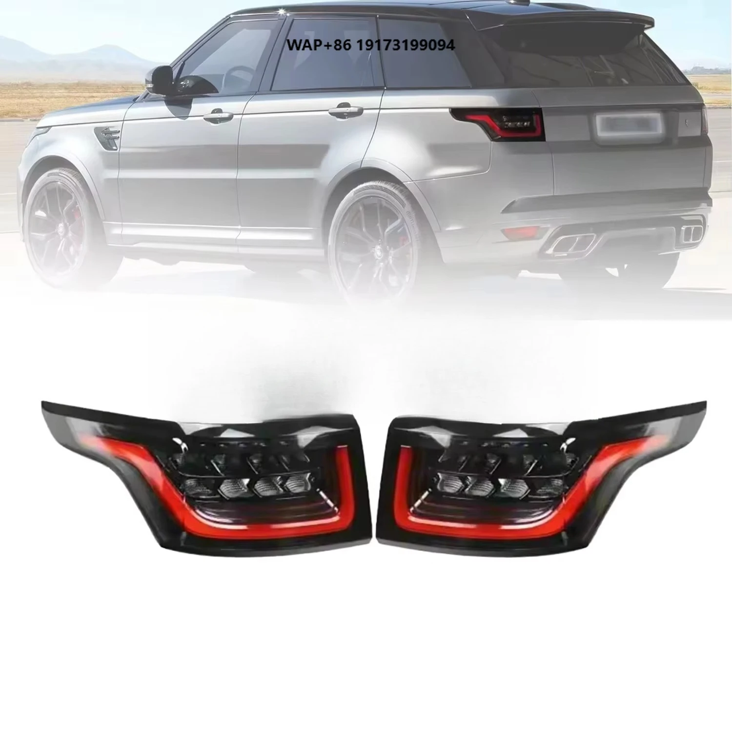 

Suitable for LandRover-RangeRover Sport L494 TAIL LAMP Trunk Brake Lights 2014-2017 up 2018-2022 BODY KIT Tail Light Accessory