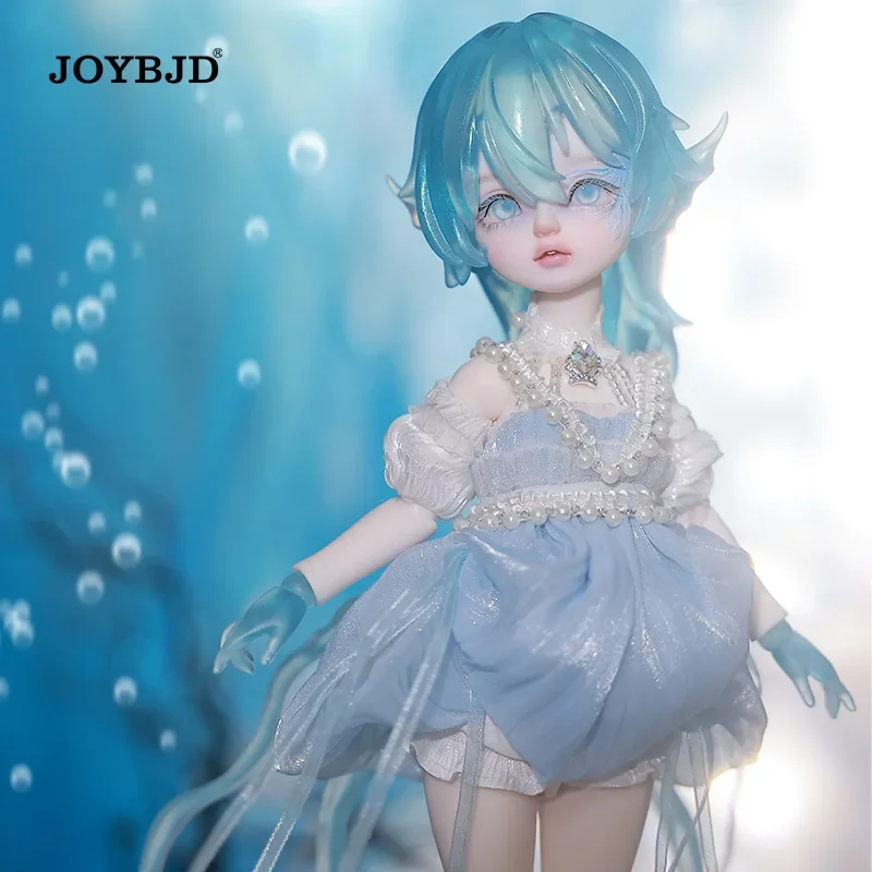 JOYBJD Kurage 1/6 Bjd Doll Transparent Blue Hands Foot Resin Hair Jellyfish Fairy Baby of The Sea HolidayGift Ball Jointed Doll