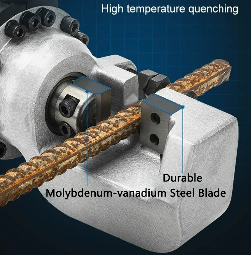 Electric Steel bar Cutter 4-20mm Portable Hydraulic Rebar Cutting machine Handheld Reinforcement Shear Steel bar Scissors