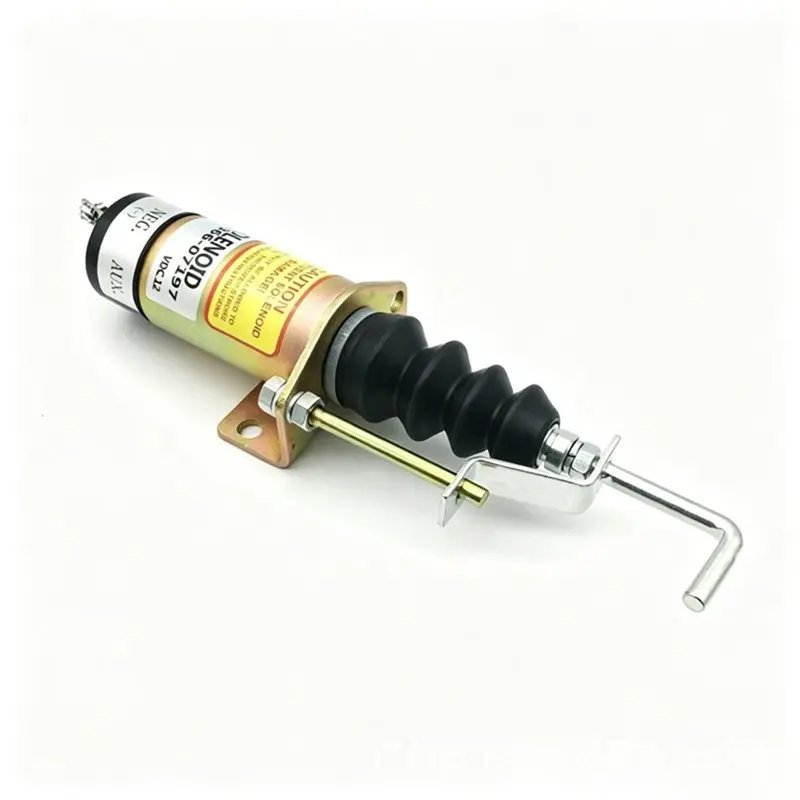 【Price Drop !!】-366 07197 Fuel Shutoff Solenoid Diesel Engine Part