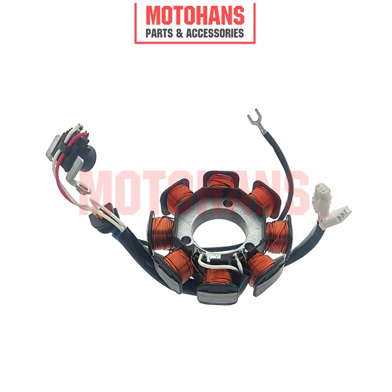 

BX16050323 IGNITION STATOR MAGNETO COIL A/C 8 COILS 3 HOLE MOTORCYCLE ACCESSORIES FOR YAMAHA YBR125 XTZ125 LIBERO125