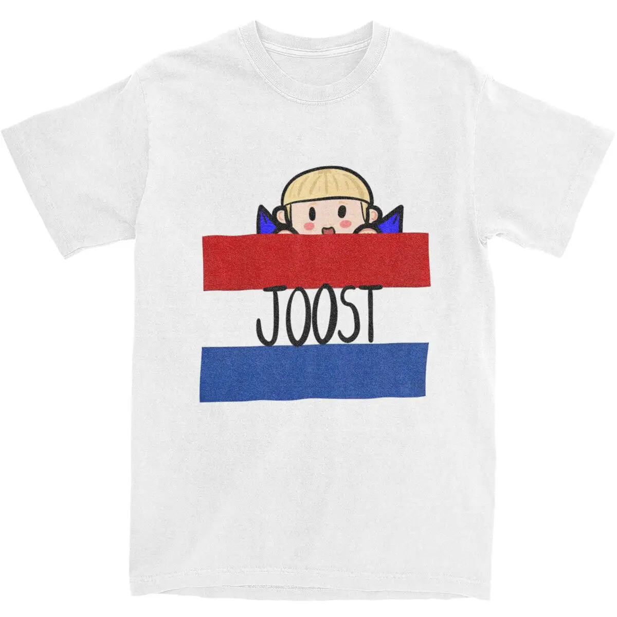 

Cartoon Joost Klein Europapa T-Shirt Summer The Netherlands Vintage T-Shirts Cotton Hipster Tshirt For Man Short-Sleeved Tees
