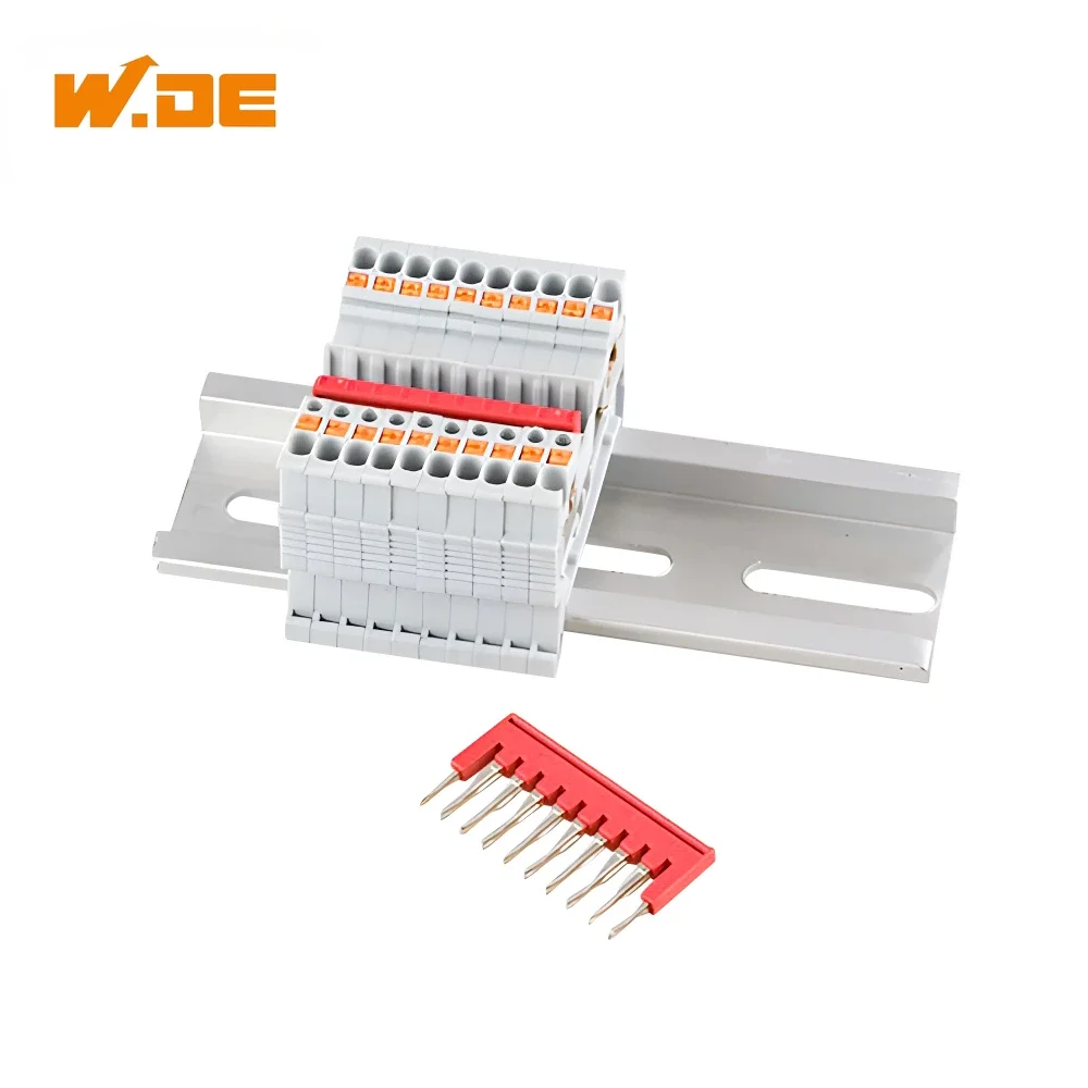 1 Piece Jumper Bridge FBS 10-3.5 PLUG IN Bridge Accessories For PT1.5 PT1.5-TWIN PT1.5-QUATTRO PTTB 1.5 DIN Rail Terminal Blocks