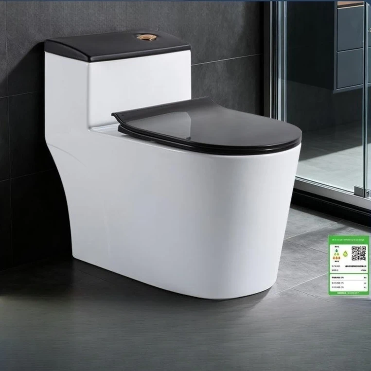 

Унитаз-моноблок с сифоном для дома, с полной глазурованной отделкой, 360° ° Инновационный бесшумный дезодорант с функцией экономии воды