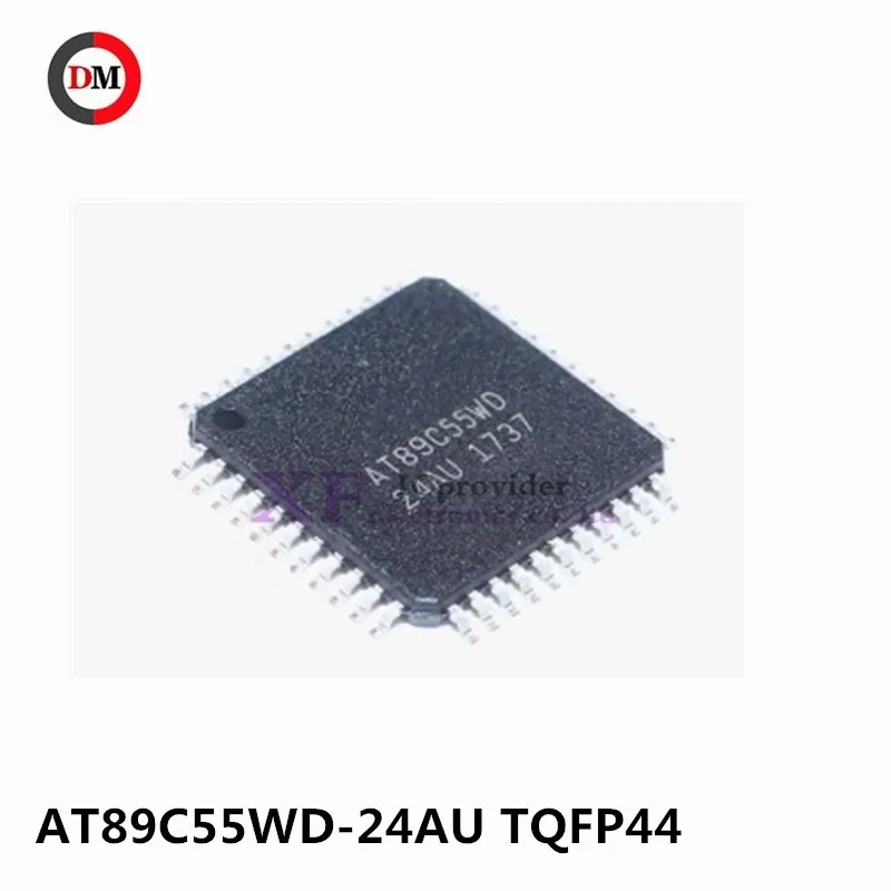 5-100 pz nuovo AT89C55WD-24AU T44 mrocontroller a 8 bit