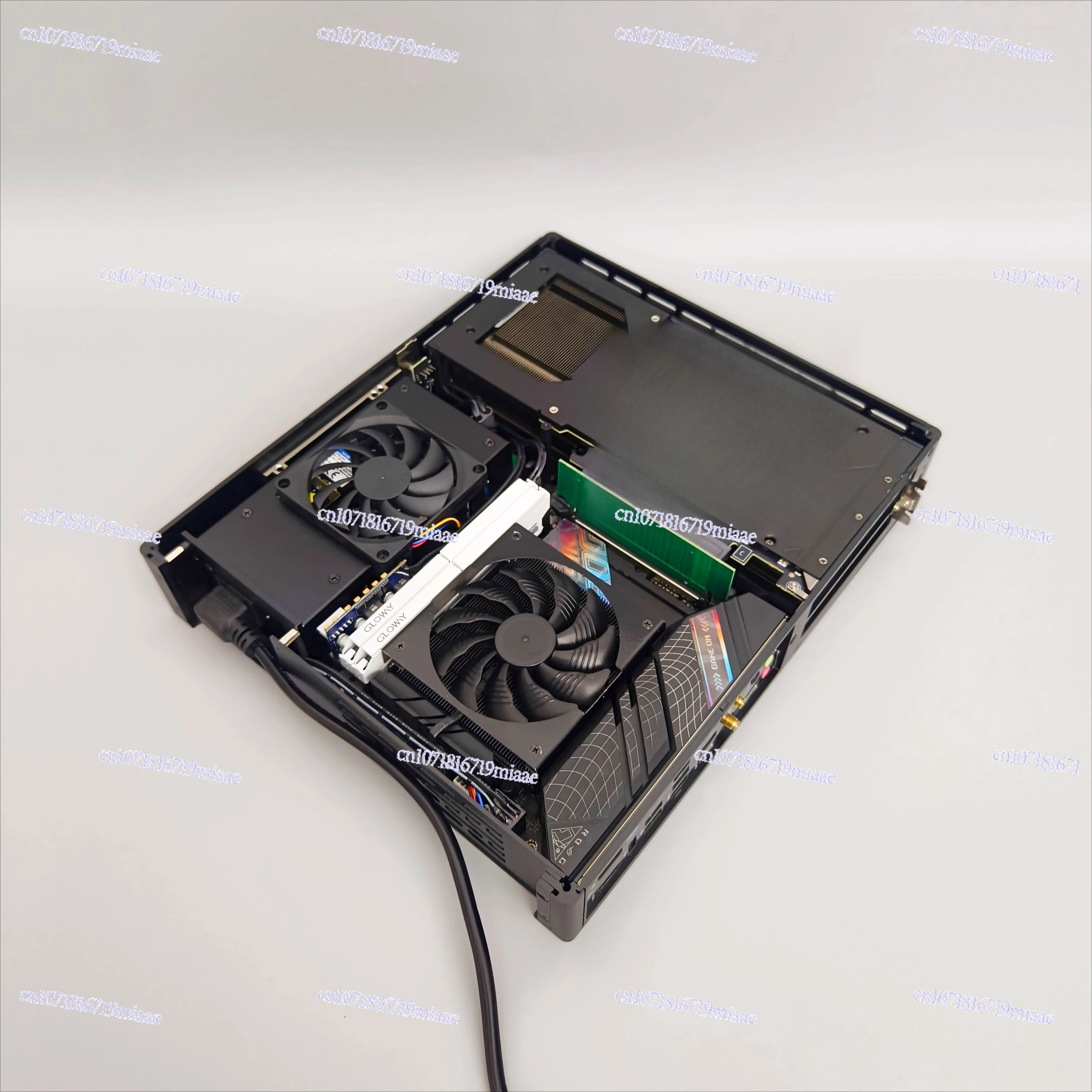

Portable Mini ITX Tiled Small Host, Supports Dual Fan Graphics Card, S35 Chassis, 4 Liters