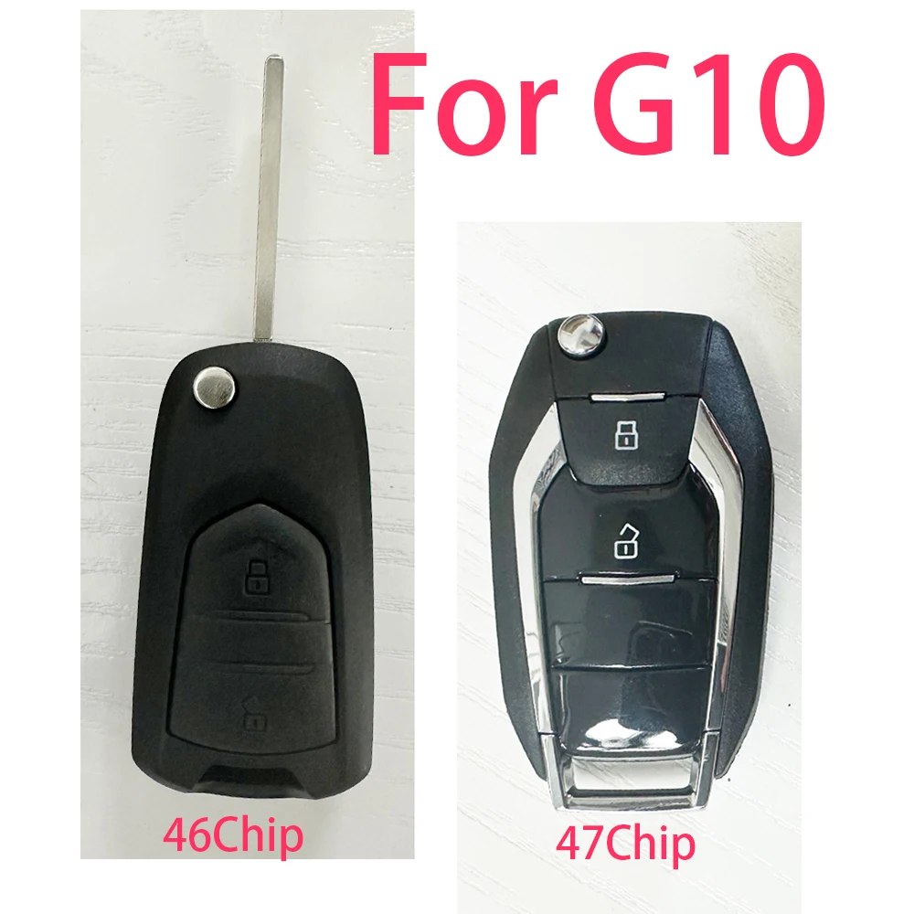 Original 2 Buttons 434MHZ For SAIC MAXUS G10 ID46/47 Remote Control Car Key