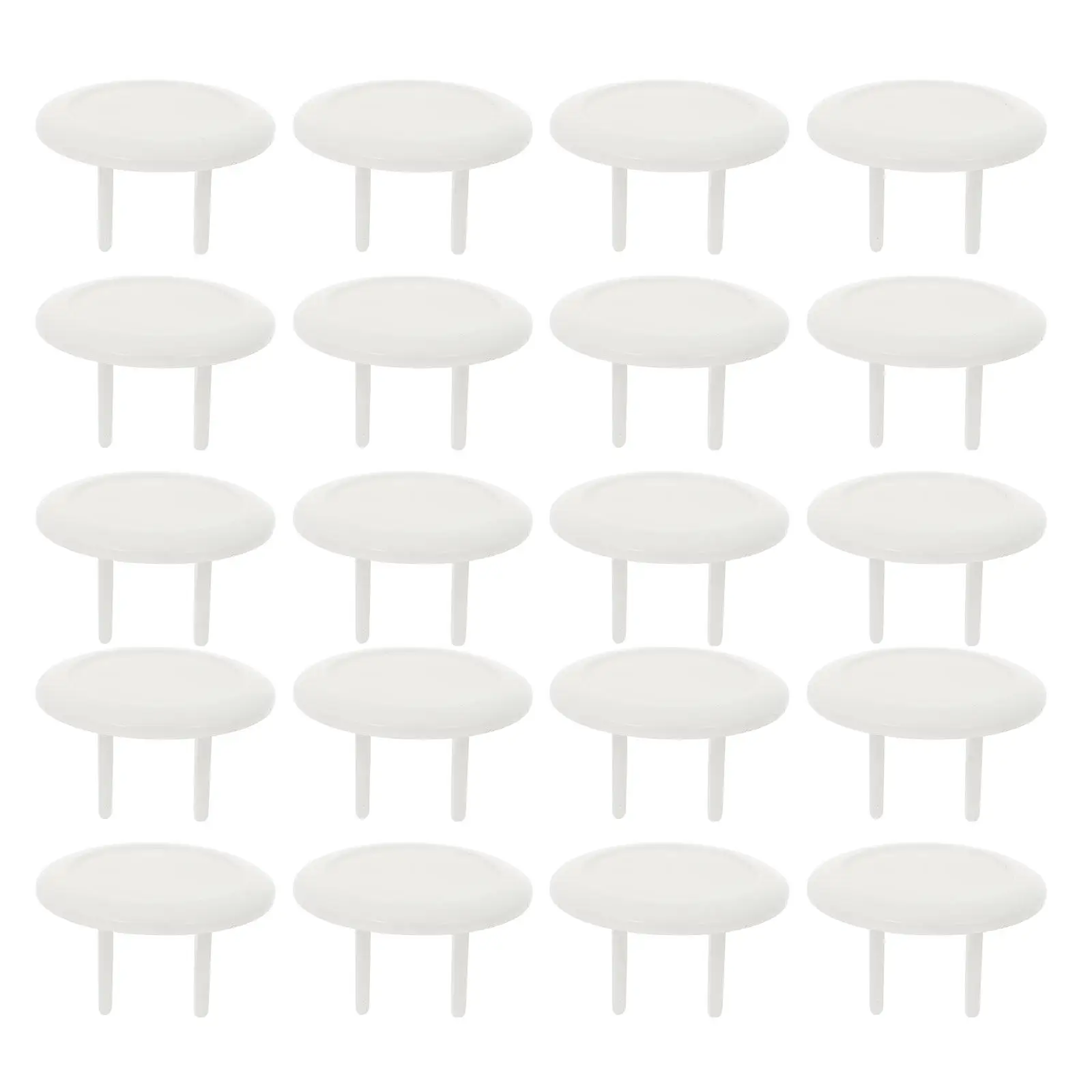 

50Pcs Child Proof Electric Outlet Covers Socket Plug Protectors Safety Plastic Prevent Kids Insert Baby Proof Power Socket