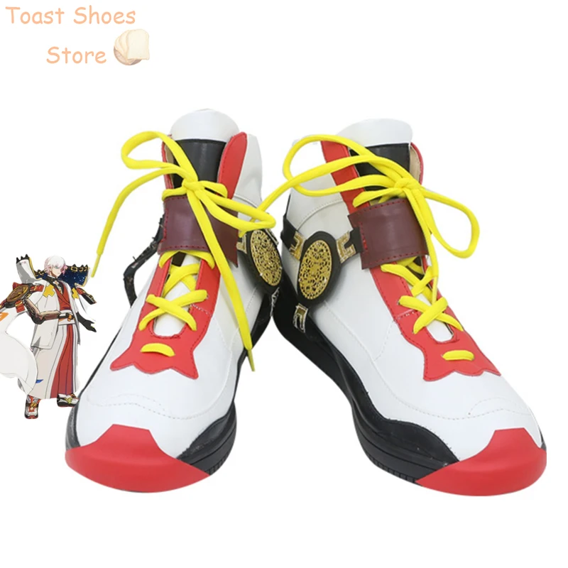 Asuka R. Kreutz Cosplay Schoenen Pu Lederen Schoenen Cosplay Prop Halloween Carnaval Laarzen Kostuum Prop