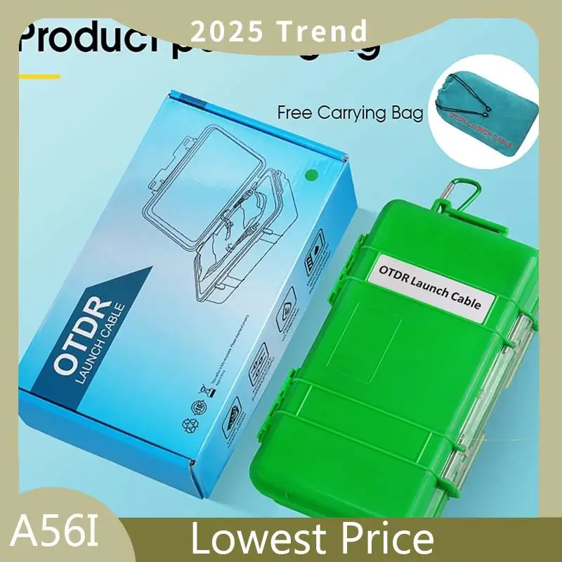 

A56I Top SC/APC-SC/APC OTDR Launch Cable OTDR Optical Fiber Cable Test Extension Line OTDR Dead Zone Eliminator Single Mode