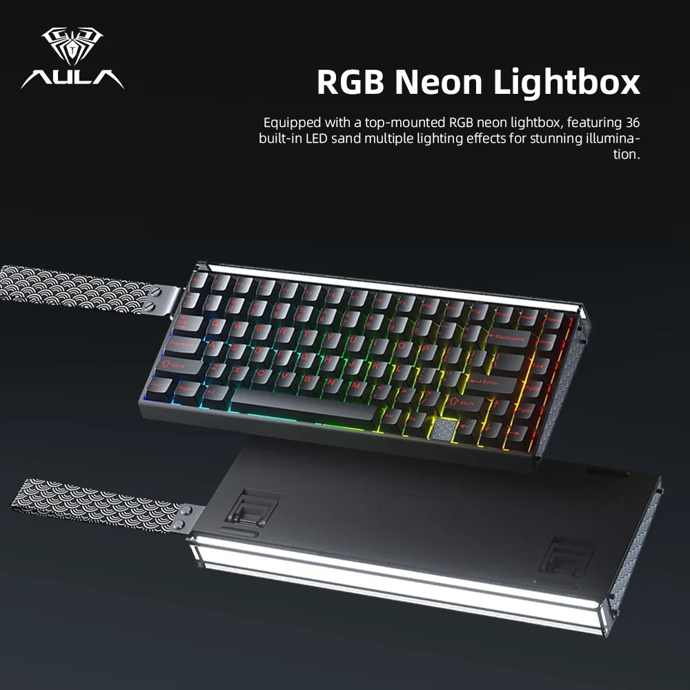 Teclado Gamer AULA Hero75 HE c - Esports Gaming Uk avaliação e preço
