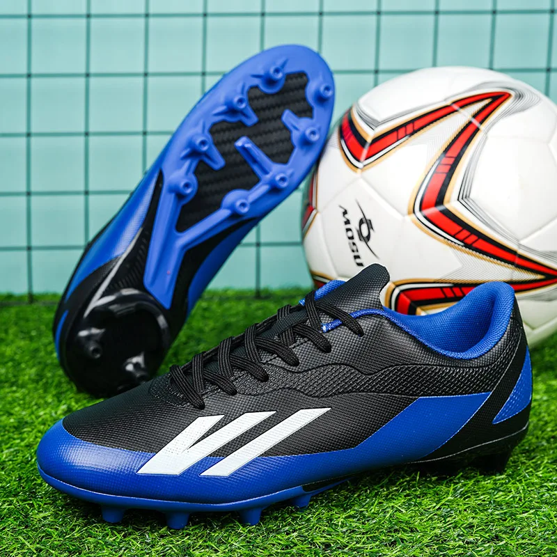 

Men High Quality Football Shoes Society Cleats Fast Soccer Shoes Professional Indoor Football Field Boots TF/FG Grass Training