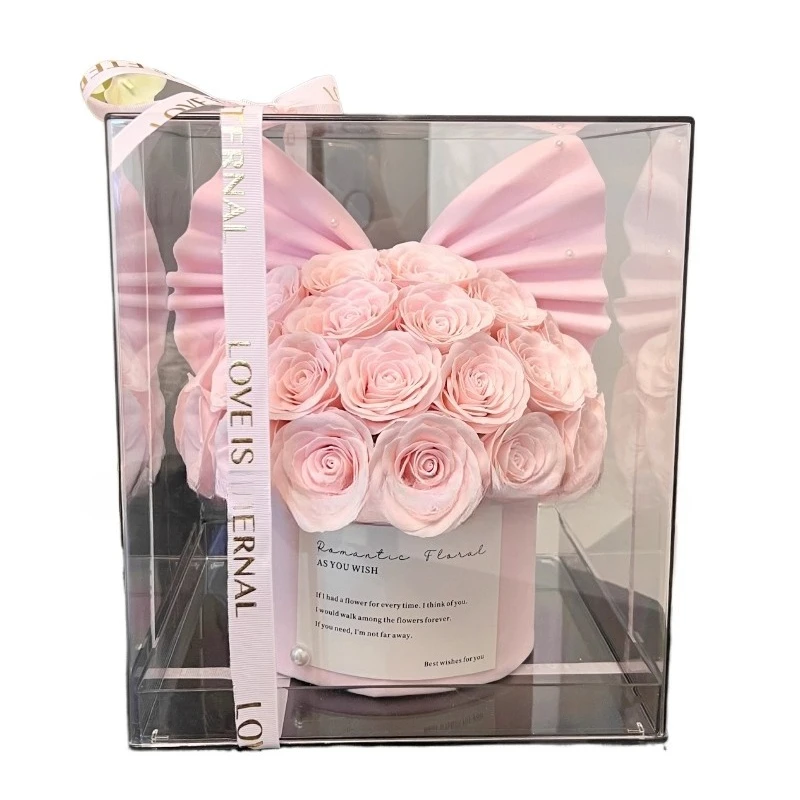 

Eternal Flower Rose Premium Acrylic Gift Box
