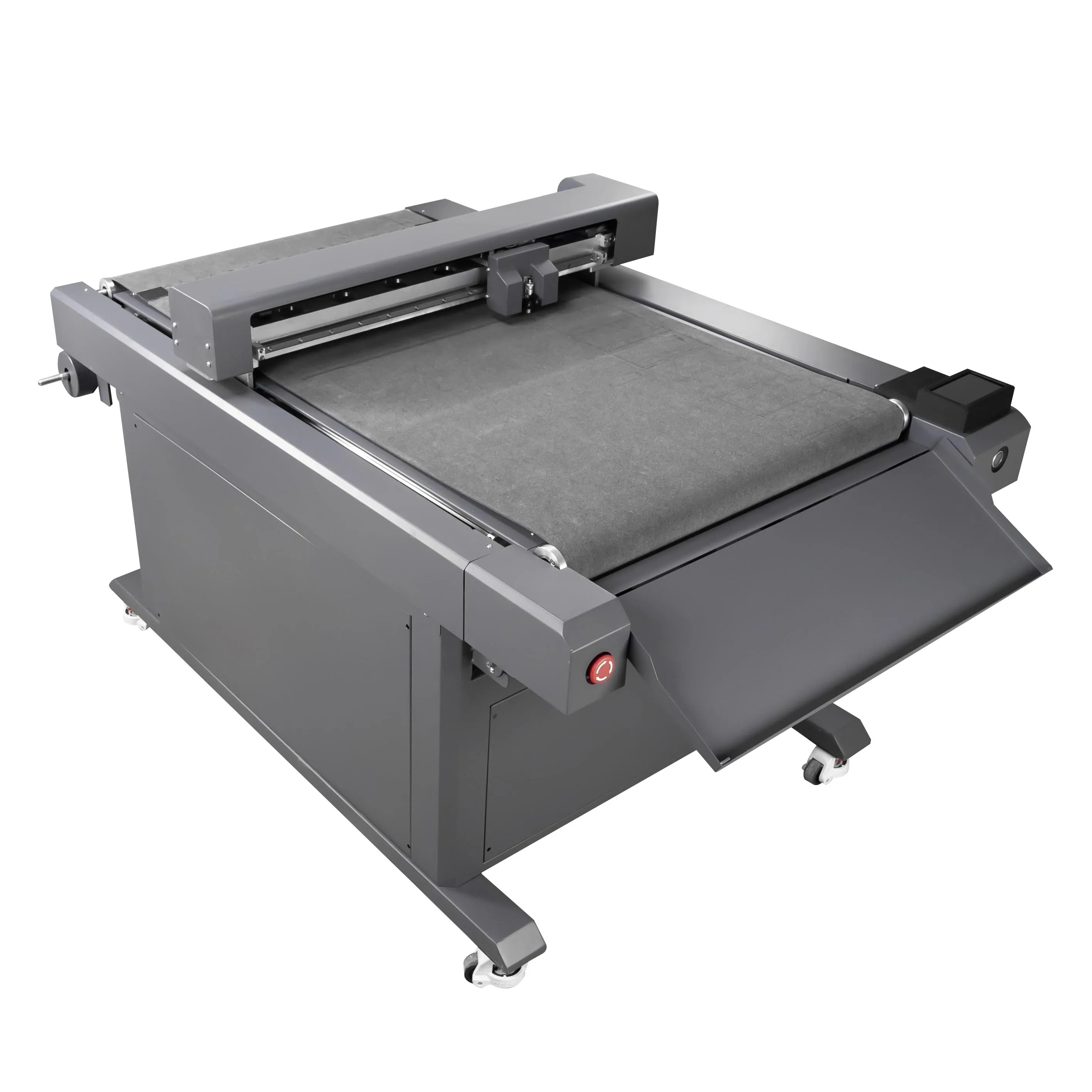F6090 Dual Head  Flatbed Die Cutting  Machine Cutting and Creasing Flatbed Cutter Plotter With Roll