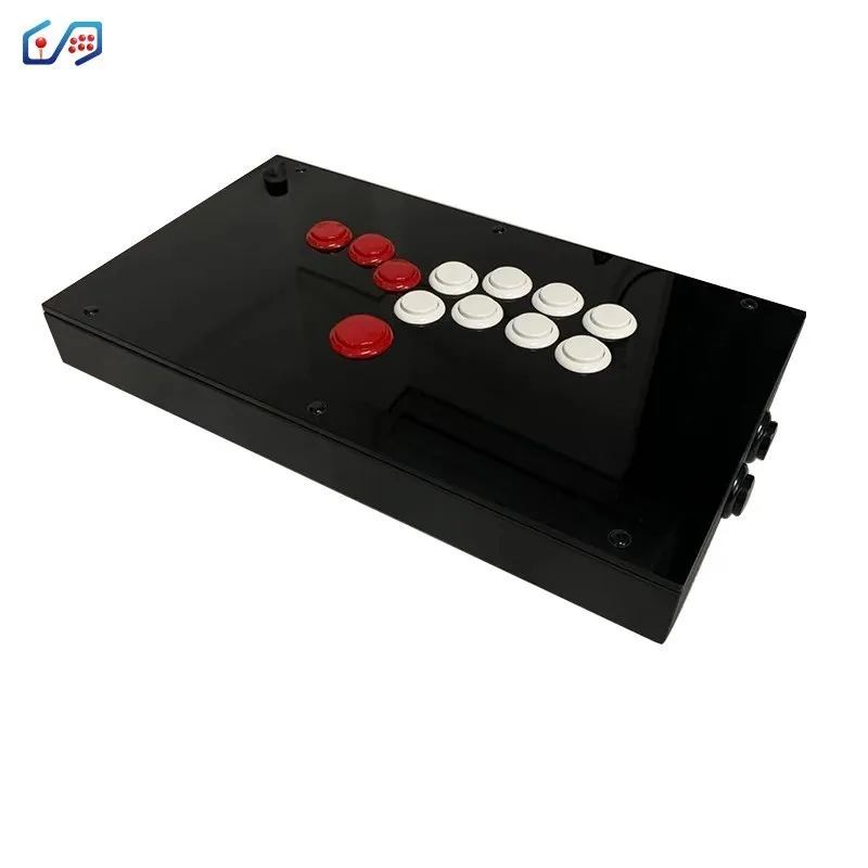 All Buttons Hitbox Style Arcade Game Console Joystick Fight Stick Game Controller For PS4/PS3/PC Sanwa OBSF-24 30