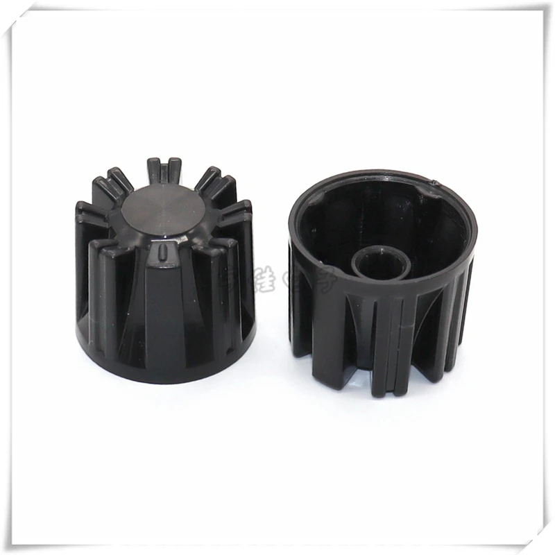 5PCS 25×20MM Plastic Knob Cap Potentiometer Knob Cap 6MM Flower Shaft Knob Cap Amplifier Volume Switch