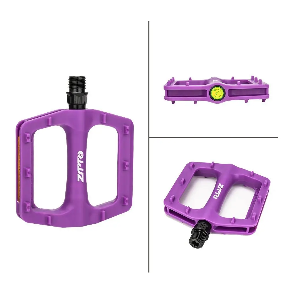 Nylon-Fahrradpedal Ultraleicht 9/16" Standard-Achse Fahrradpedal Gedichtete Lager Rutschfeste Plattformpedale für Enduro-Fahrten – Detail 2