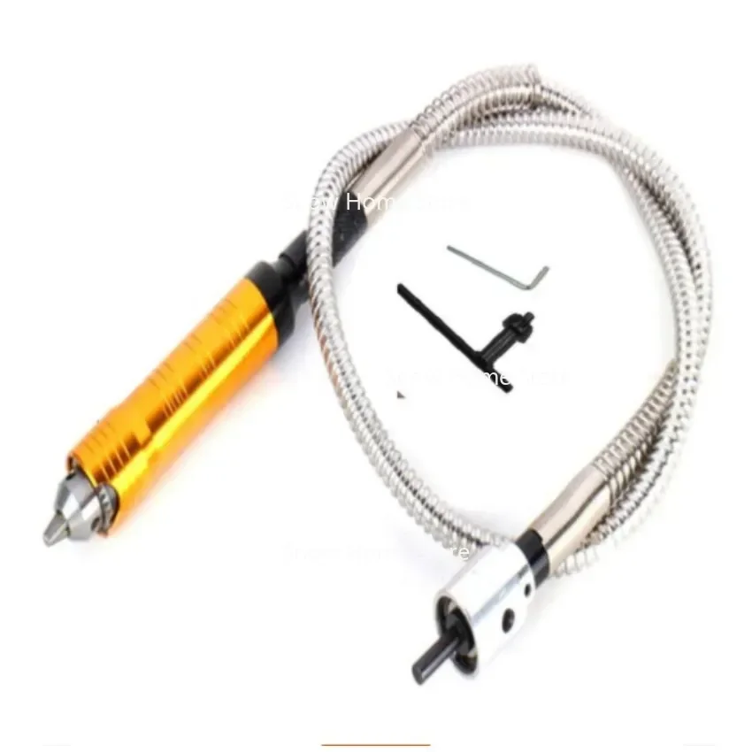 Flexible Shaft Tube Extension with 0.3-6.5mm Drill Chuck for Dremel Die Grinder Hand Drill Electric Rotary Tools view 3