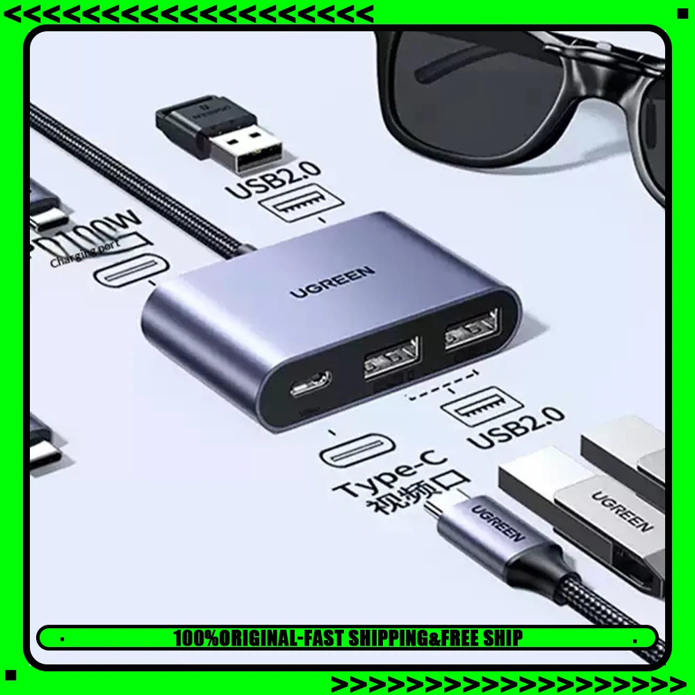 UGREEN CM866-55934 Expansion Dock 240HZ USB Typec HDMI Suitable For Charging Devices Simultaneously For MacBook Pro Air Laptop