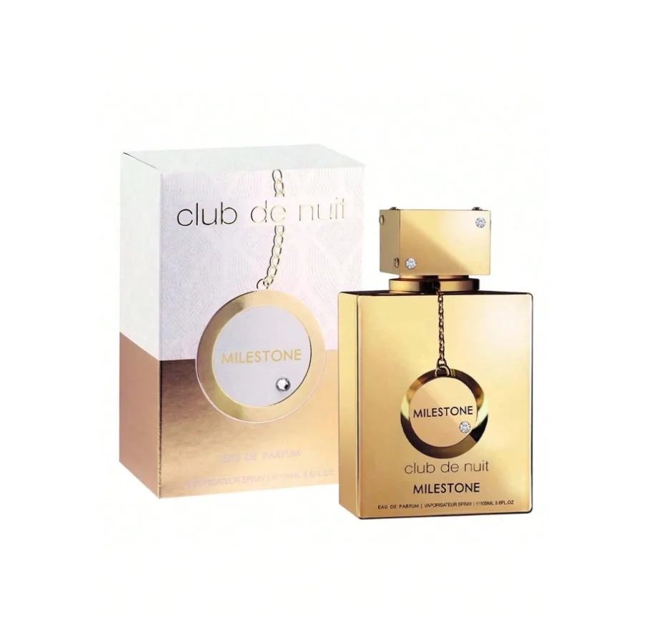 عطر Armaf Club De Nuit Milestone للرجال بخاخ تواليت EDP 3.6 أونصة