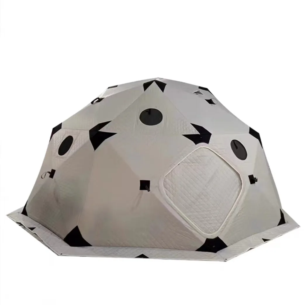 

Pop up Automatic Ice Fishing Camping Tents Outdoor Winter 10 Person Fishing Tent