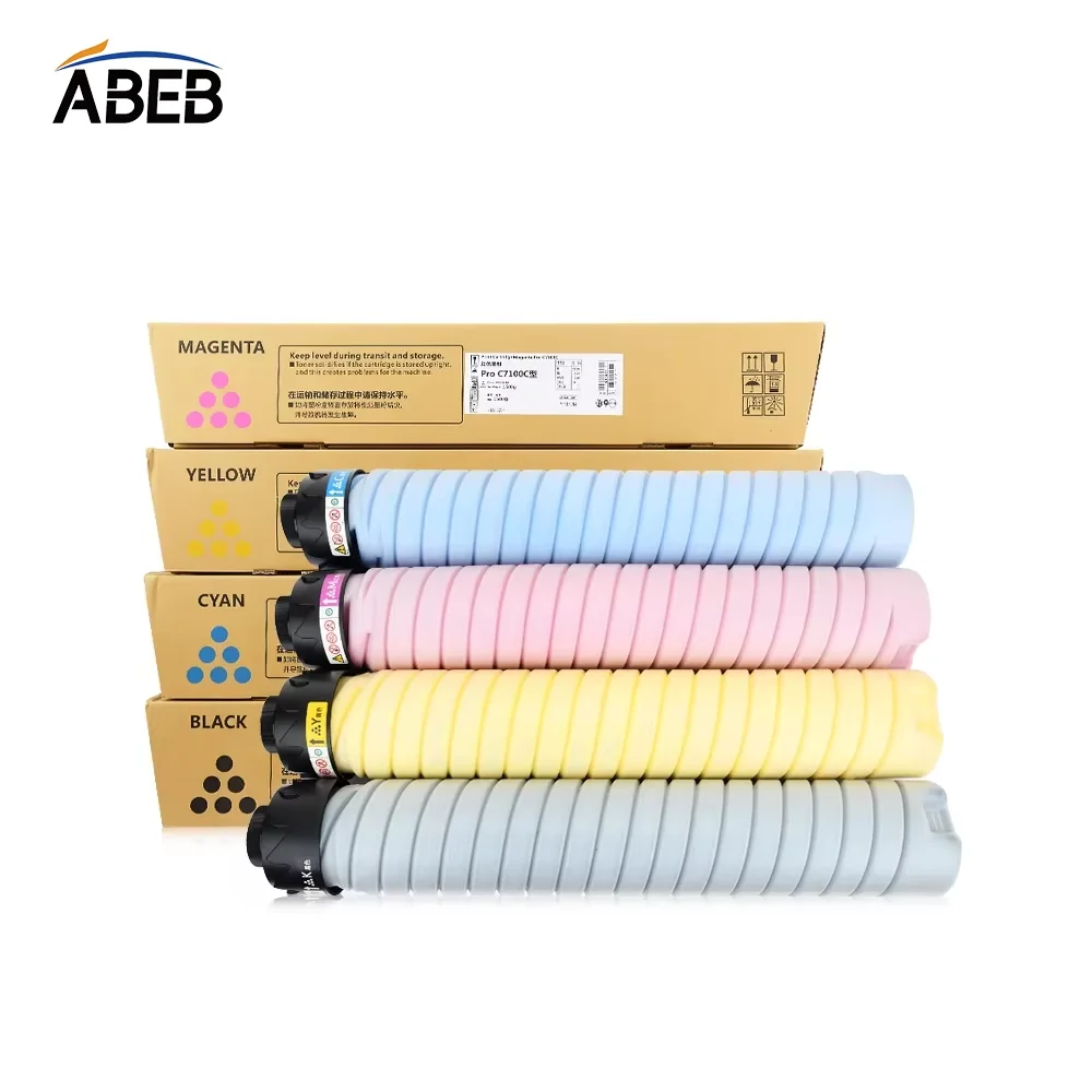 

1PCS Pro C7100 Toner Cartridge For Ricoh C7100 C7110 High Compatible Color Toner 1500g