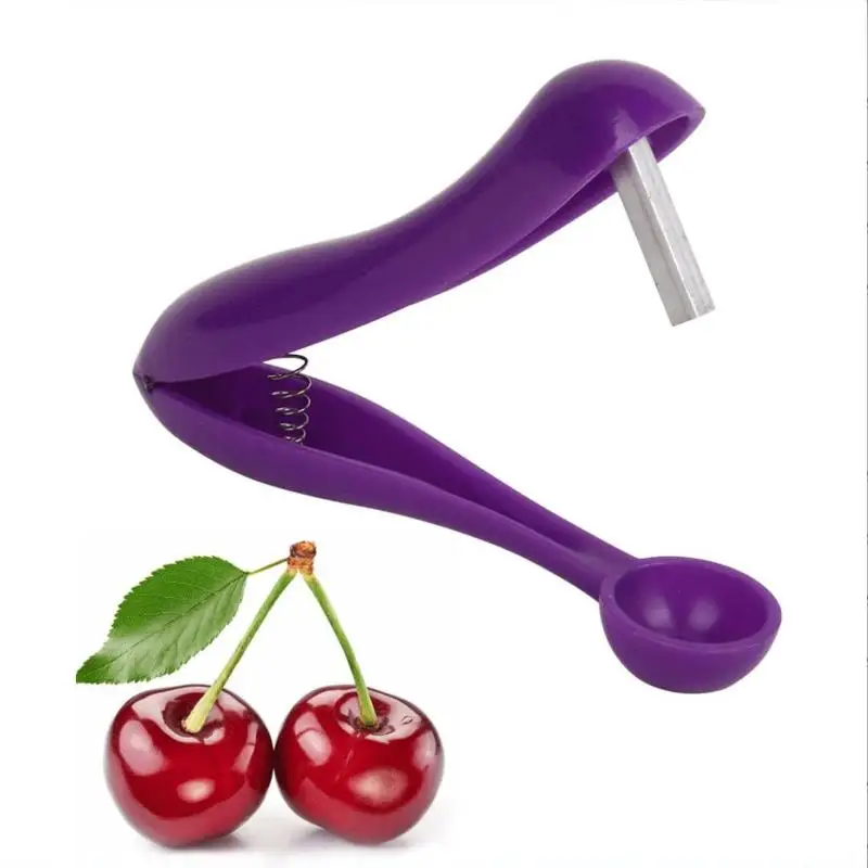Multifunctional Cherry Pitter Jujube Squeeze Pitter Fast Fruit Pit Remover Tool Kitchen Fruit Vegetable Tools