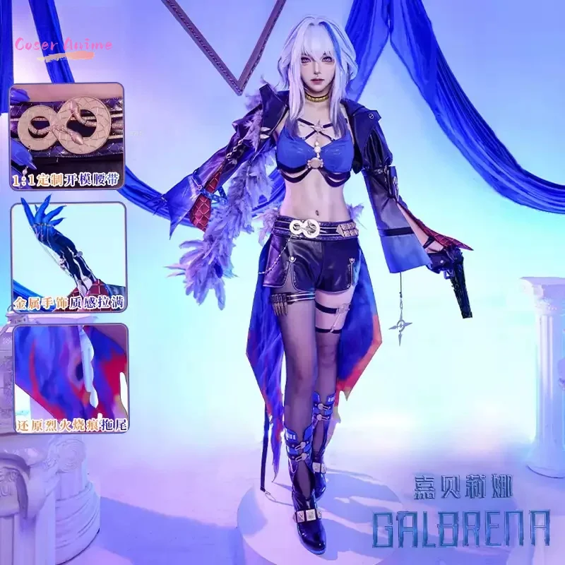 

Game Wuthering Waves GALBRENR Cosplay Costume Uniform Halloween Carnival Party Christmas Play Role Clothes Clothing