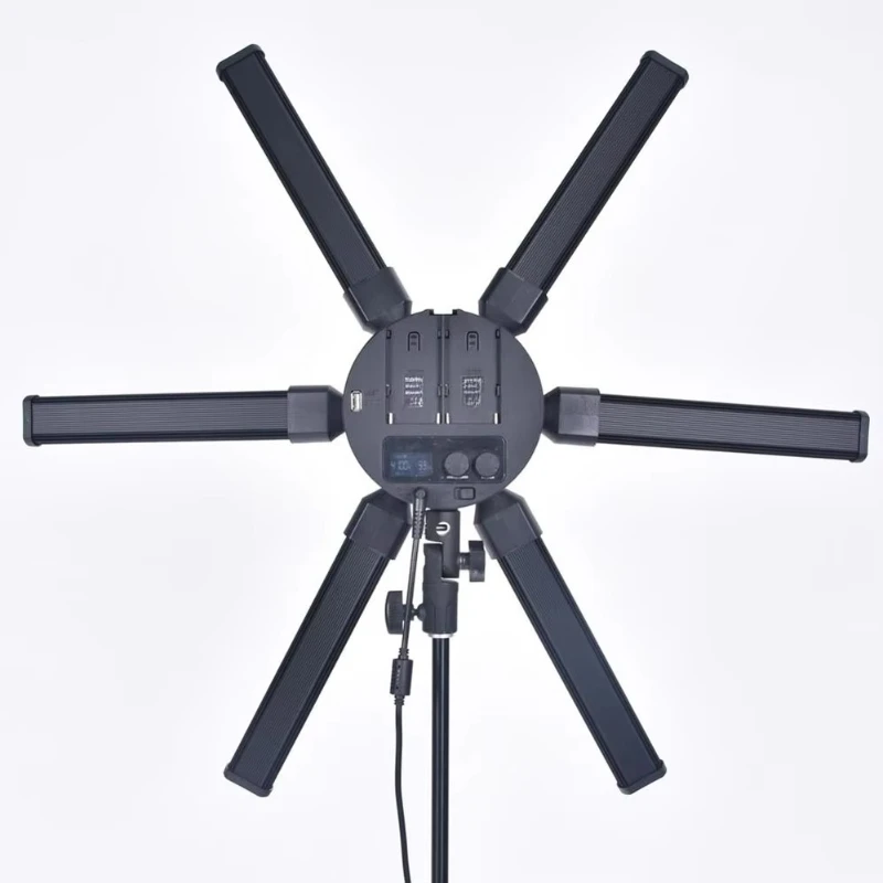Beauty 26 Inch Photographic Led Ring Light Stand for Live Stream Video