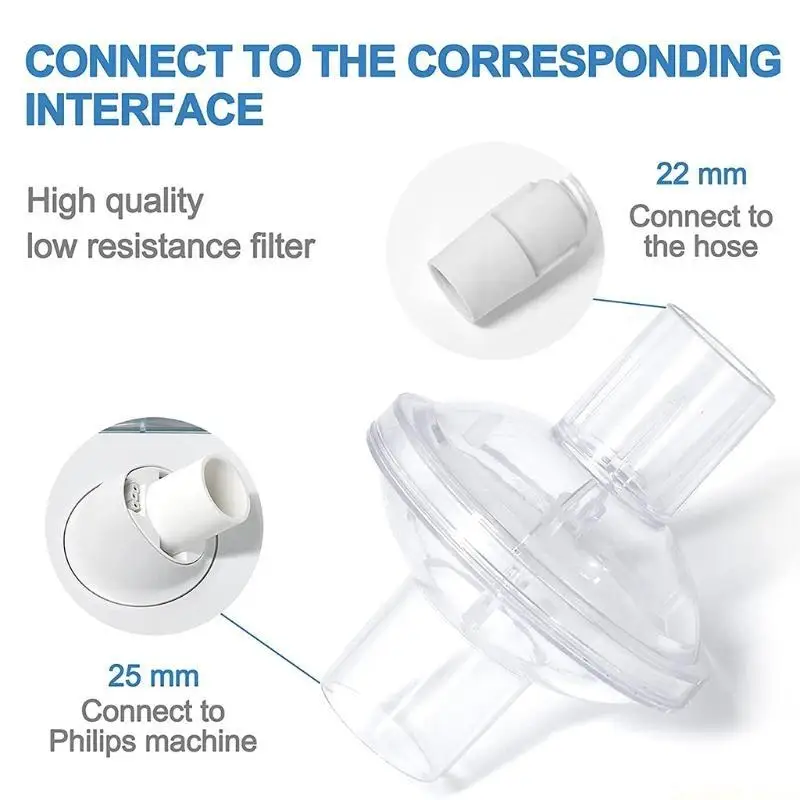 D0AB Fit CPAP Filters for Dreamstation Small Ventilator Machine