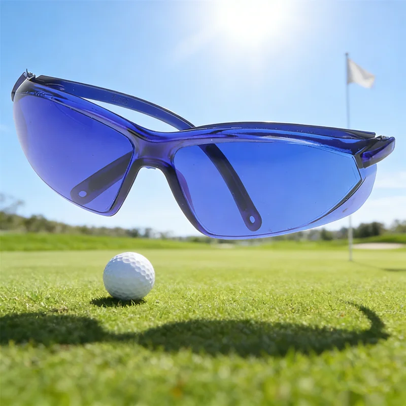 Multi-Sport Performance Glasses Golf Ball Finder & Running Sunglasses, Enhances Contrast for Outdoor Activities, Comfortable Fit