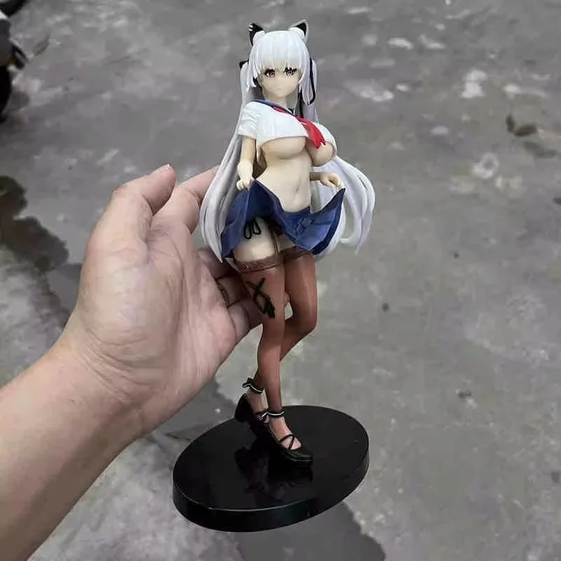 26cm Animation 2d Alvena Uniform Action Doll Model Toy Collection Gift Doll Character Decoration Statue Toys Festival Gifts