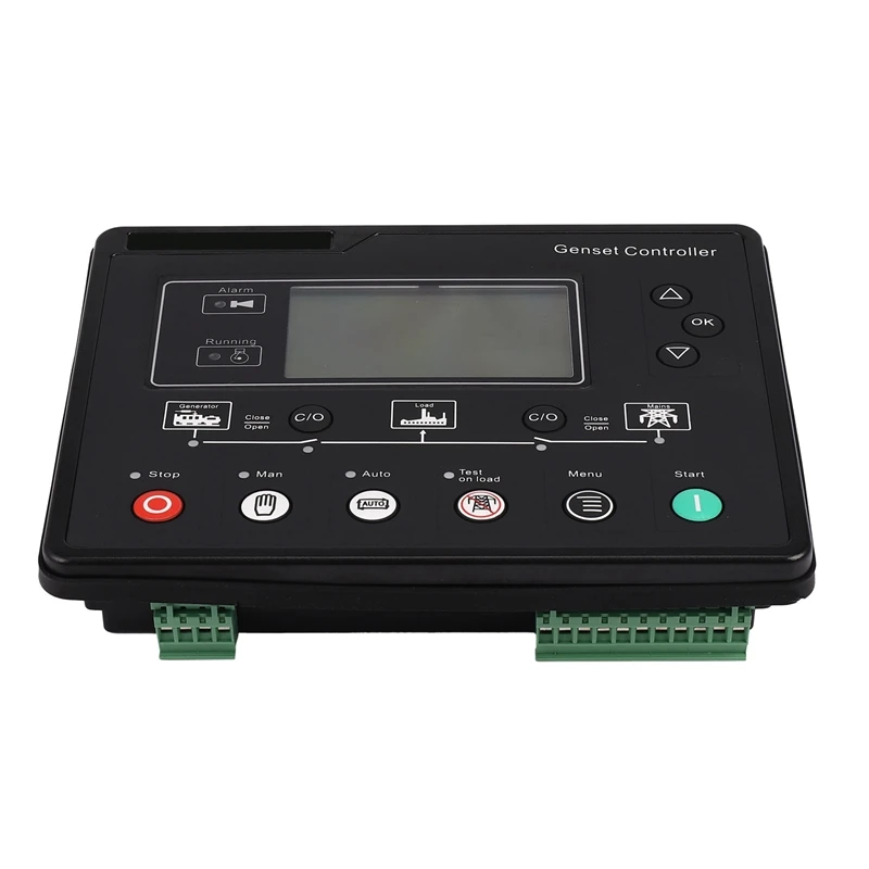 HOT-6120U AMF Generator Set Controller LCD Automatic Start Genset Ats Control Box Terminal Charge Panel Alternator Part 6120