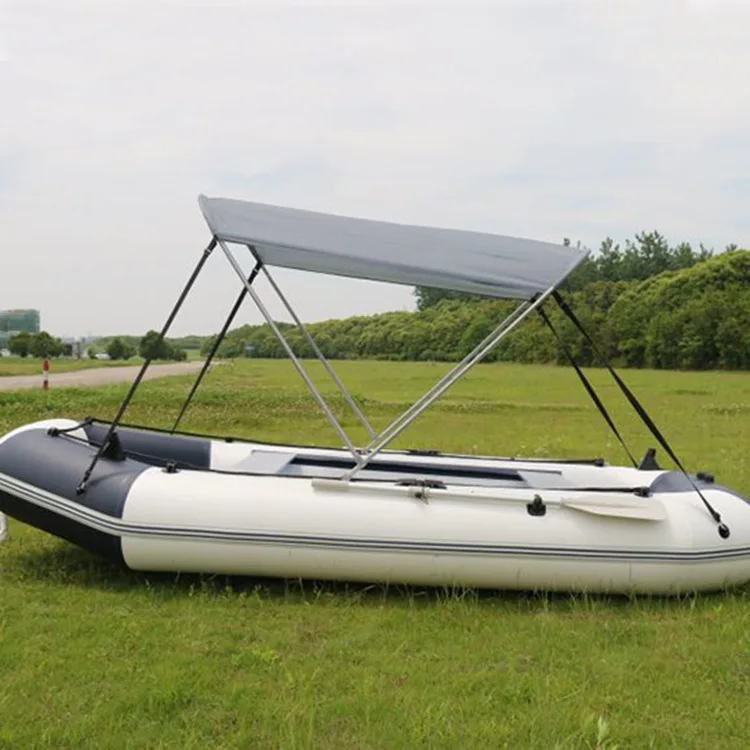 

Aluminium Canoe Sunshade Stable Folding Boat Tent for Boats Inflatable Yacht Canopy Fishing Tent with Rubber Features
