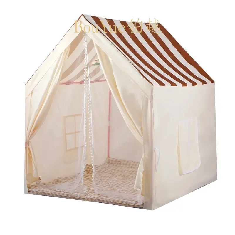 Kids Indoor Play Tent Princess Castle Playhouse for Girls Children Small House Toy Gift Baby Room Decor