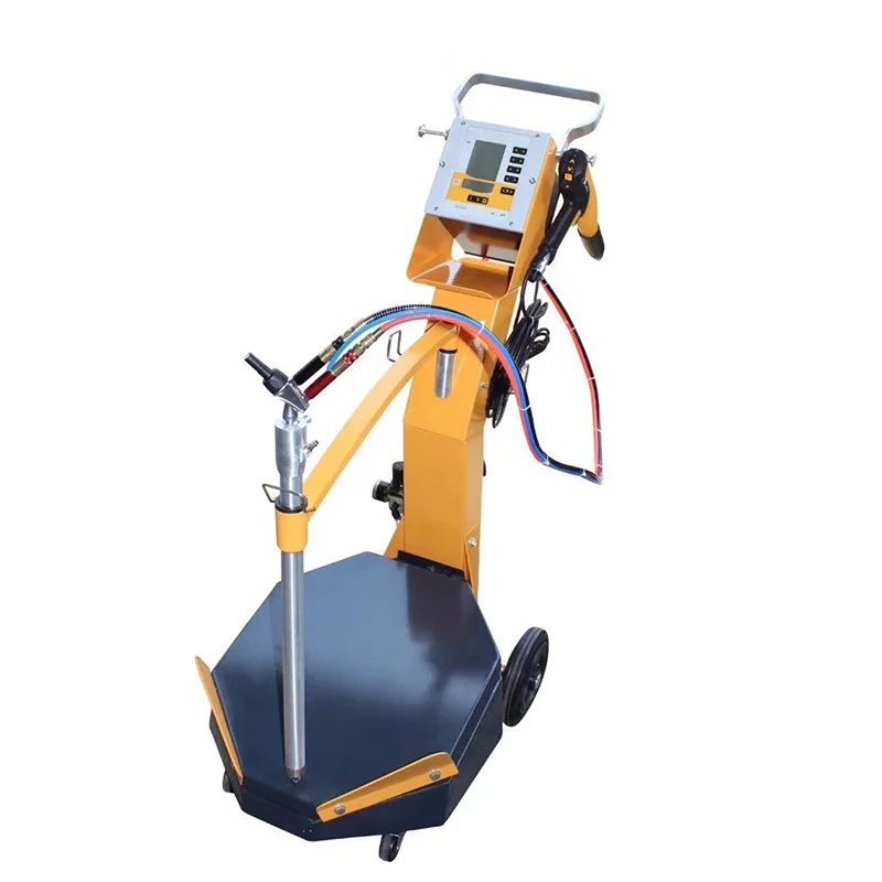 Electrostatic Powder Coating Machine with Vibrator Box Feed Quick Color Change Spray Painting Gun 2B