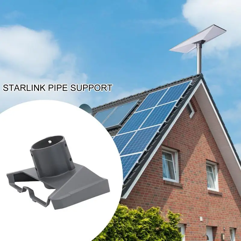 

Pipe Adapter Standard Dish Mount Bracket With Extended Socket To 70mm Pipe Mounting Holder For Home And Commercial Use