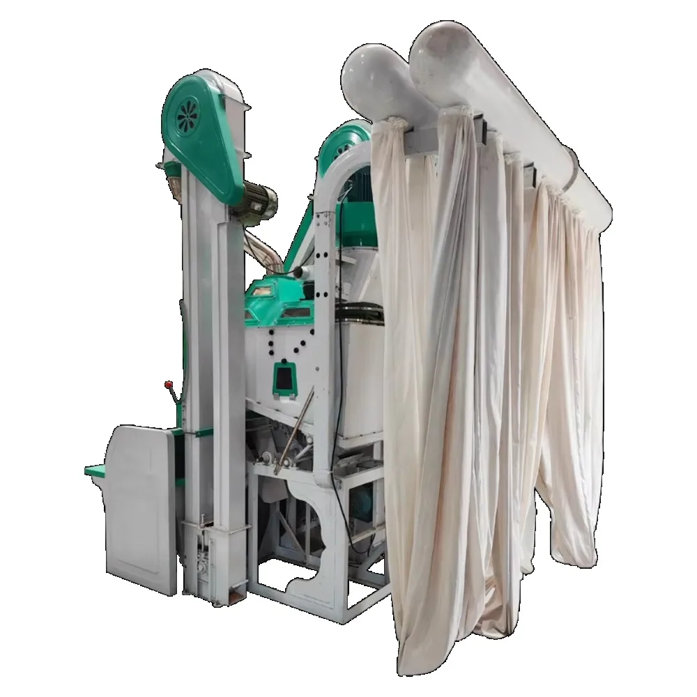 Auto Feeding Combined Rice Miller Machine High Whole Rice Rate for Southeast Asia Grain Shop